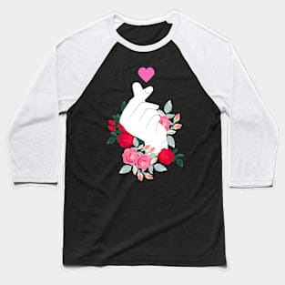 Love and Roses Baseball T-Shirt